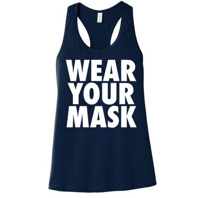 Wear Your Mask Women's Racerback Tank