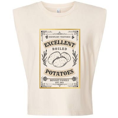 What Excellent Boiled Potatoes Jane Austen Pemberley Garment-Dyed Women's Muscle Tee