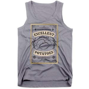 What Excellent Boiled Potatoes Jane Austen Pemberley Tank Top