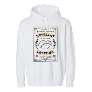 What Excellent Boiled Potatoes Jane Austen Pemberley Garment-Dyed Fleece Hoodie