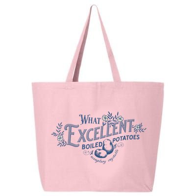 What Excellent Boiled Potatoes Meme Funny Book Lovers 25L Jumbo Tote