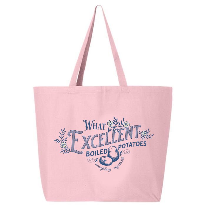 What Excellent Boiled Potatoes Meme Funny Book Lovers 25L Jumbo Tote