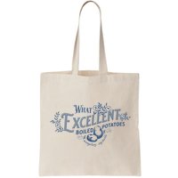 What Excellent Boiled Potatoes Meme Funny Book Lovers Bag