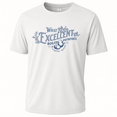 What Excellent Boiled Potatoes Meme Funny Book Lovers Performance Shirt