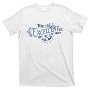 What Excellent Boiled Potatoes Meme Funny Book Lovers T-Shirt