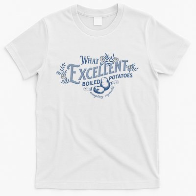 What Excellent Boiled Potatoes Meme Funny Book Lovers T-Shirt