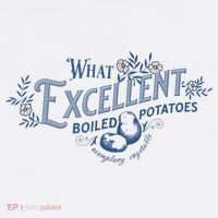 What Excellent Boiled Potatoes Meme Funny Book Lovers Tall T-Shirt