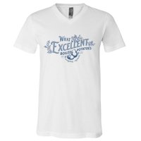 What Excellent Boiled Potatoes Meme Funny Book Lovers V-Neck T-Shirt