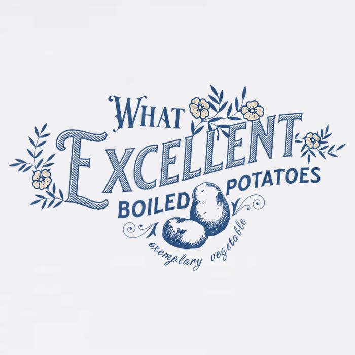 What Excellent Boiled Potatoes Meme Funny Book Lovers Bucket Hat