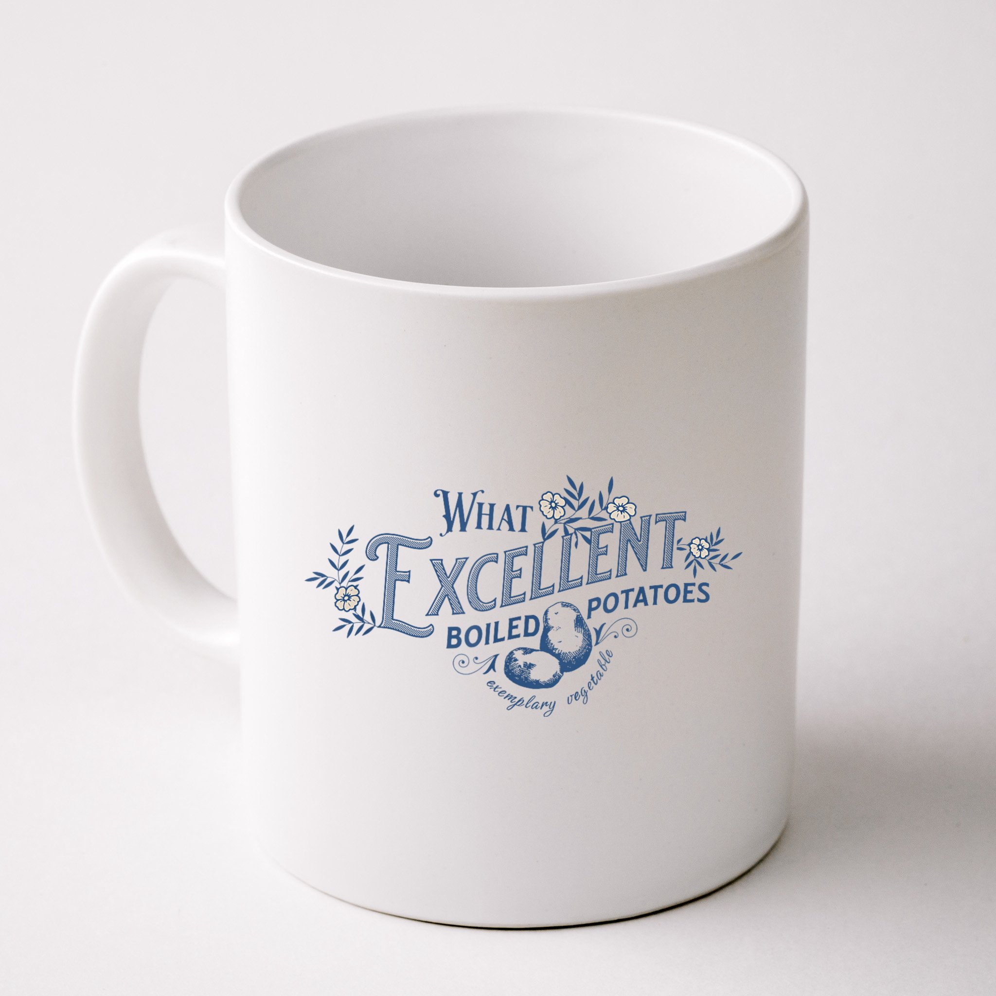 What Excellent Boiled Potatoes Meme Funny Book Lovers Mug