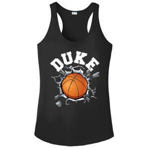 Wall Exploding Basketball Madness College Basketball Fan Ladies PosiCharge Competitor Racerback Tank