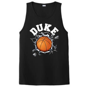 Wall Exploding Basketball Madness College Basketball Fan PosiCharge Competitor Tank