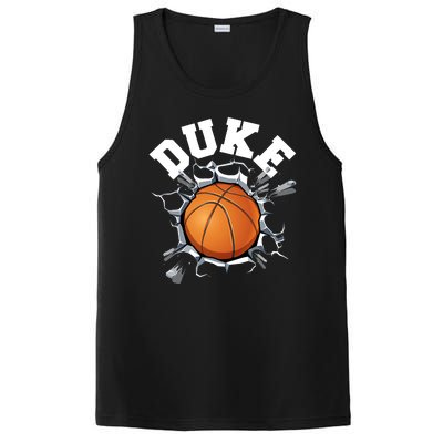 Wall Exploding Basketball Madness College Basketball Fan PosiCharge Competitor Tank