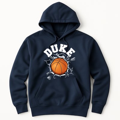 Wall Exploding Basketball Madness College Basketball Fan Hoodie