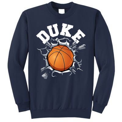 Wall Exploding Basketball Madness College Basketball Fan Sweatshirt