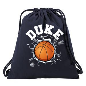 Wall Exploding Basketball Madness College Basketball Fan Drawstring Bag