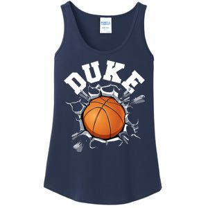 Wall Exploding Basketball Madness College Basketball Fan Ladies Essential Tank