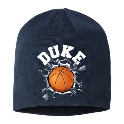 Wall Exploding Basketball Madness College Basketball Fan Sustainable Beanie