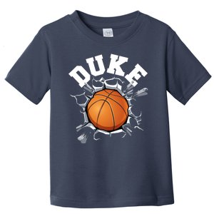 Wall Exploding Basketball Madness College Basketball Fan Toddler T-Shirt