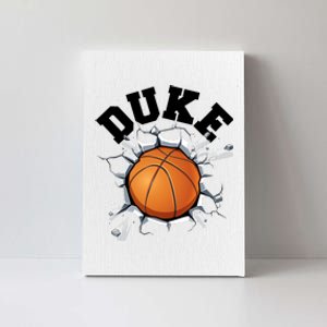 Wall Exploding Basketball Madness College Basketball Fan Canvas