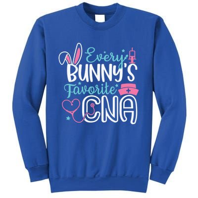 Wo Every Bunnys Favorite Cna Happy Easter Nurse Gift Sweatshirt