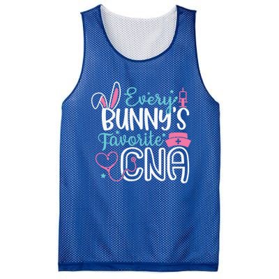 Wo Every Bunnys Favorite Cna Happy Easter Nurse Gift Mesh Reversible Basketball Jersey Tank