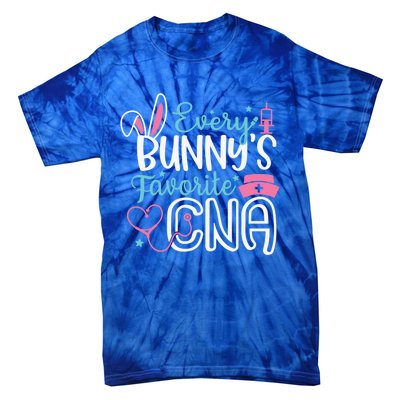 Wo Every Bunnys Favorite Cna Happy Easter Nurse Gift Tie-Dye T-Shirt