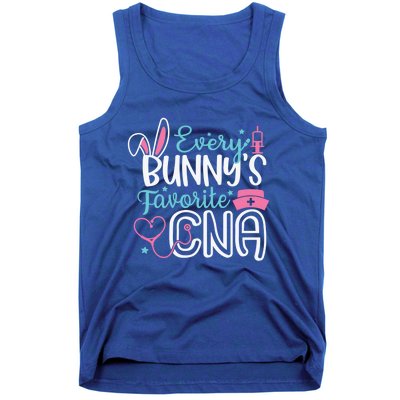 Wo Every Bunnys Favorite Cna Happy Easter Nurse Gift Tank Top