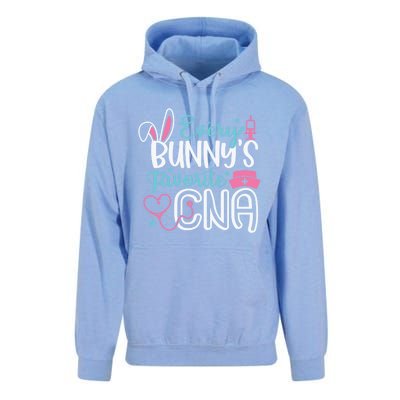 Wo Every Bunnys Favorite Cna Happy Easter Nurse Gift Unisex Surf Hoodie