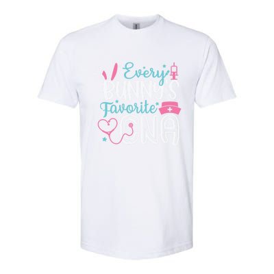 Wo Every Bunnys Favorite Cna Happy Easter Nurse Gift Softstyle CVC T-Shirt