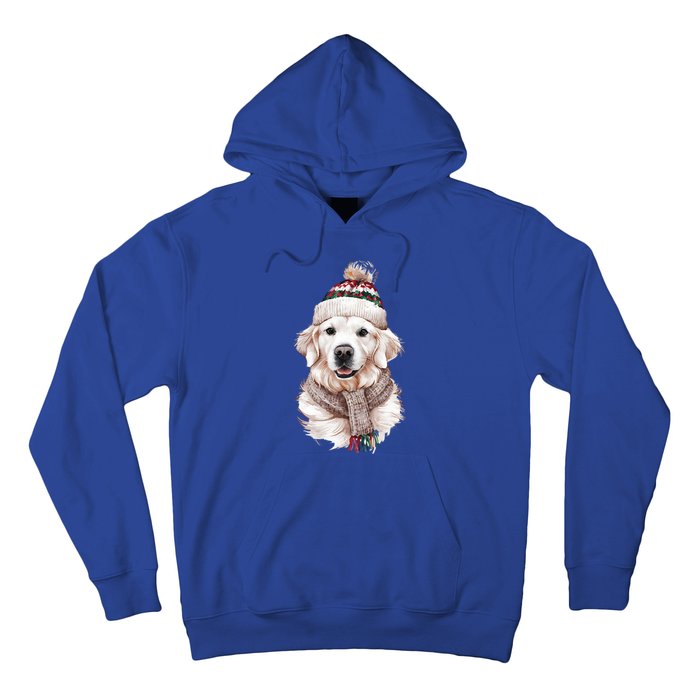 White English Cream Golden Retriever Mom Dog Puppy Christmas Gift Hoodie