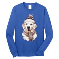 White English Cream Golden Retriever Mom Dog Puppy Christmas Gift Long Sleeve Shirt