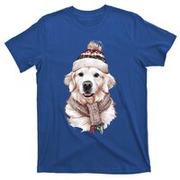 White English Cream Golden Retriever Mom Dog Puppy Christmas Gift T-Shirt