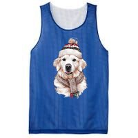 White English Cream Golden Retriever Mom Dog Puppy Christmas Gift Mesh Reversible Basketball Jersey Tank