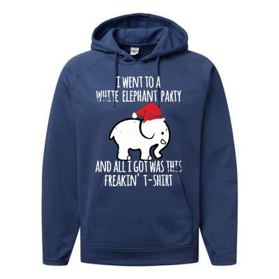 White Elephant Christmas Fun Gift Exchange Contest Performance Fleece Hoodie