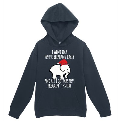 White Elephant Christmas Fun Gift Exchange Contest Urban Pullover Hoodie