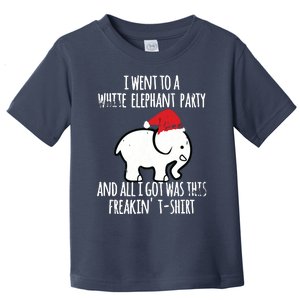 White Elephant Christmas Fun Gift Exchange Contest Toddler T-Shirt