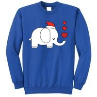 White Elephant Christmas Gift Tall Sweatshirt