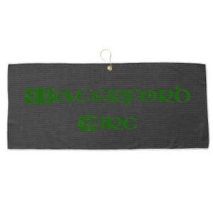 Waterford Eire County Waterford Ireland Large Microfiber Waffle Golf Towel