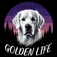 White English Cream Golden Retriever Simply Golden Gift Cooling Performance Crew T-Shirt
