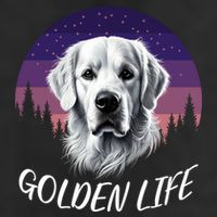 White English Cream Golden Retriever Simply Golden Gift Adult Drive Performance Visor