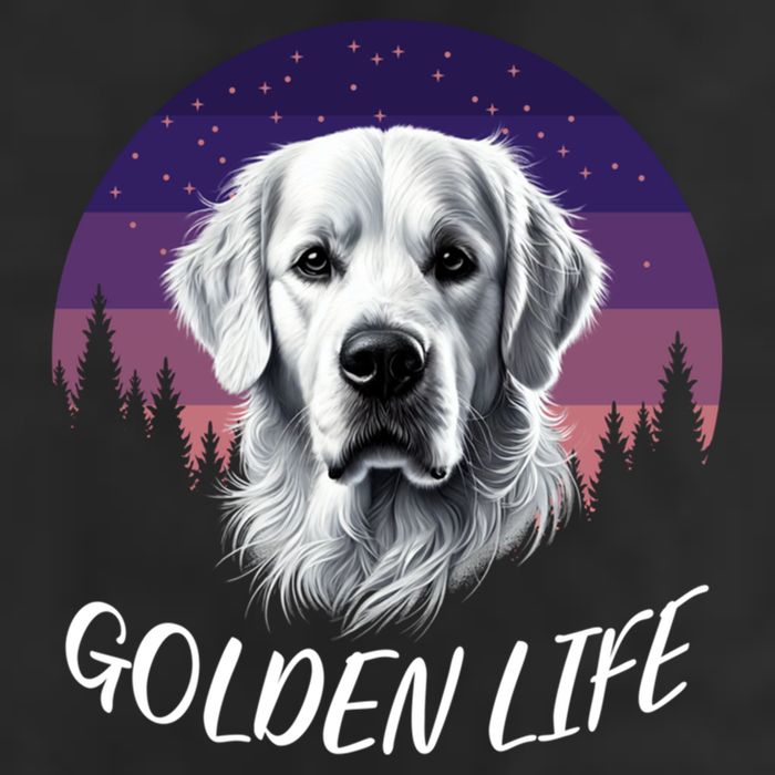 White English Cream Golden Retriever Simply Golden Gift Adult Drive Performance Visor