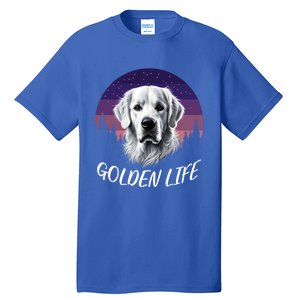 White English Cream Golden Retriever Simply Golden Gift Tall T-Shirt