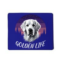 White English Cream Golden Retriever Simply Golden Gift Mousepad