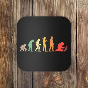 Welder Evolution Craftsman Welding Profession Welders Gift Coaster