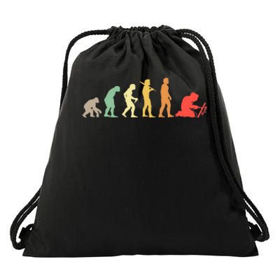 Welder Evolution Craftsman Welding Profession Welders Gift Drawstring Bag