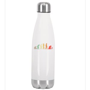 Welder Evolution Craftsman Welding Profession Welders Gift Stainless Steel Insulated Water Bottle