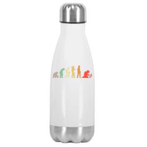 Welder Evolution Craftsman Welding Profession Welders Gift Stainless Steel Insulated Water Bottle