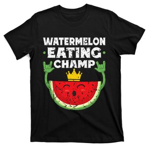 Watermelon Eating Champ Summer Eating Contest Festival T-Shirt