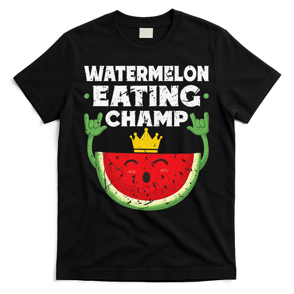 Watermelon Eating Champ Summer Eating Contest Festival T-Shirt